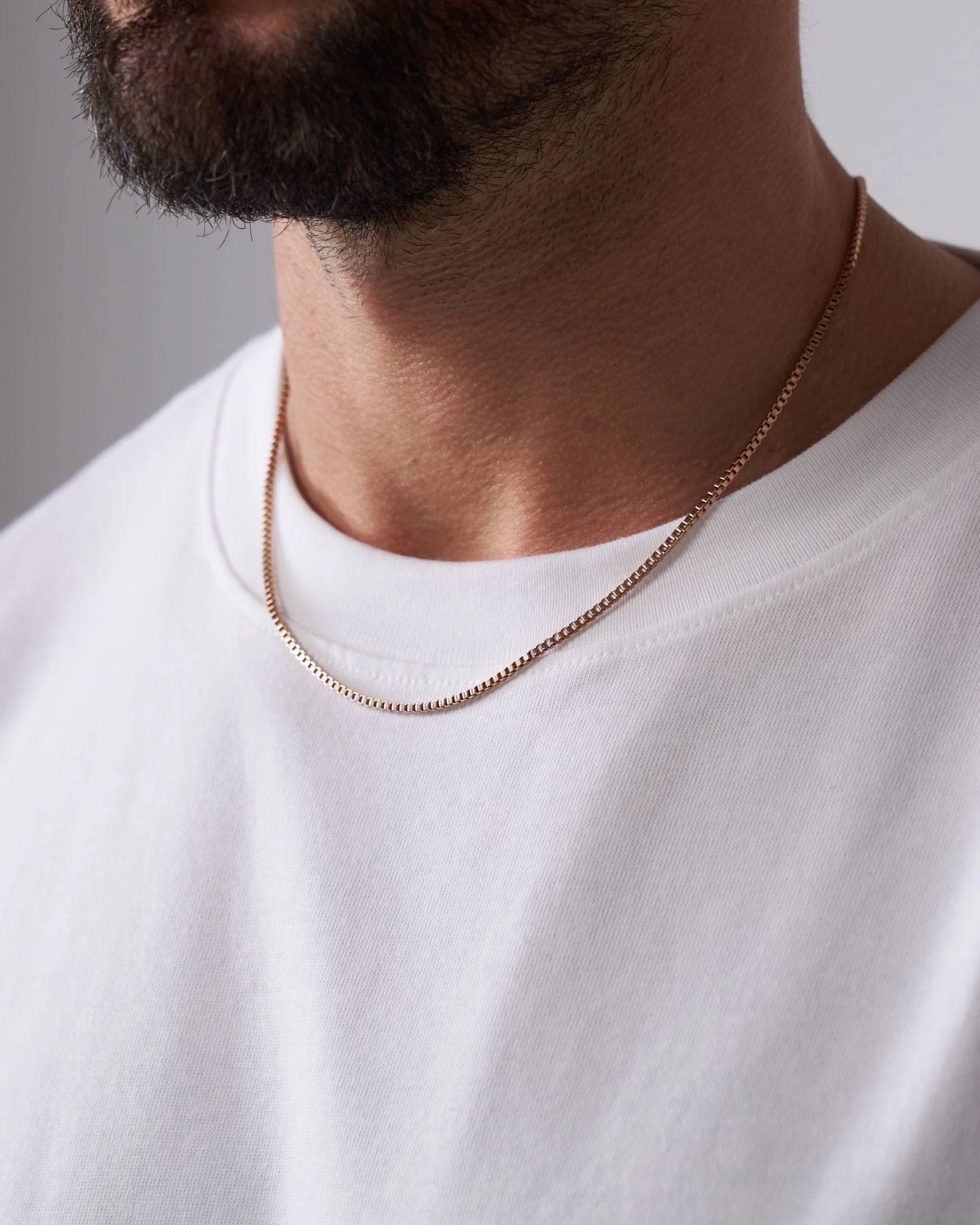Box Chain (Rose Gold) 2mm - Image 3