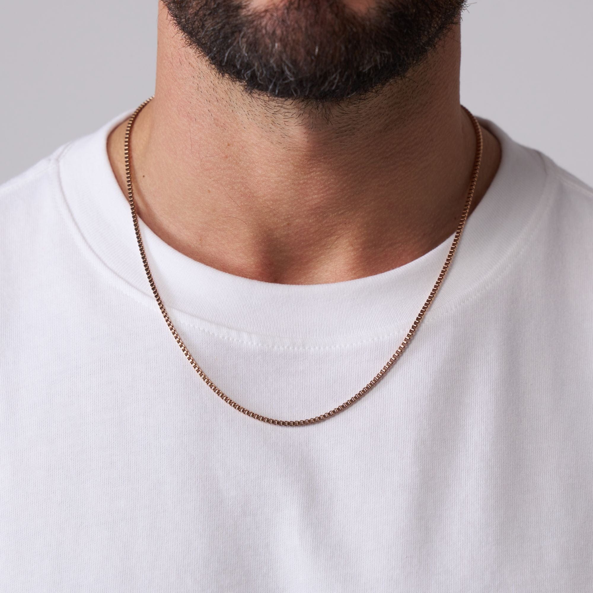 Box Chain (Rose Gold) 2mm - Image 6
