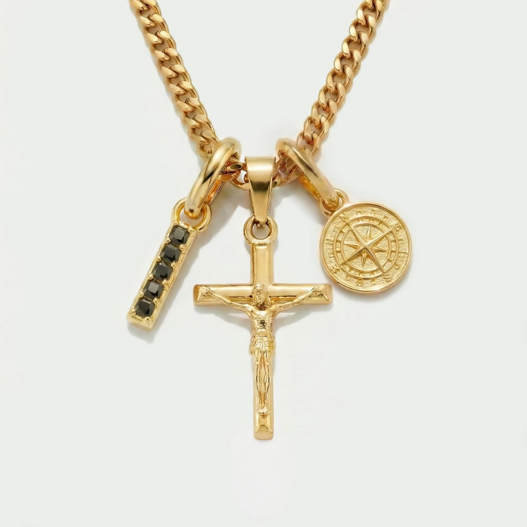Build Your Own Pendant (Gold) | Onyx Stone - Image 24