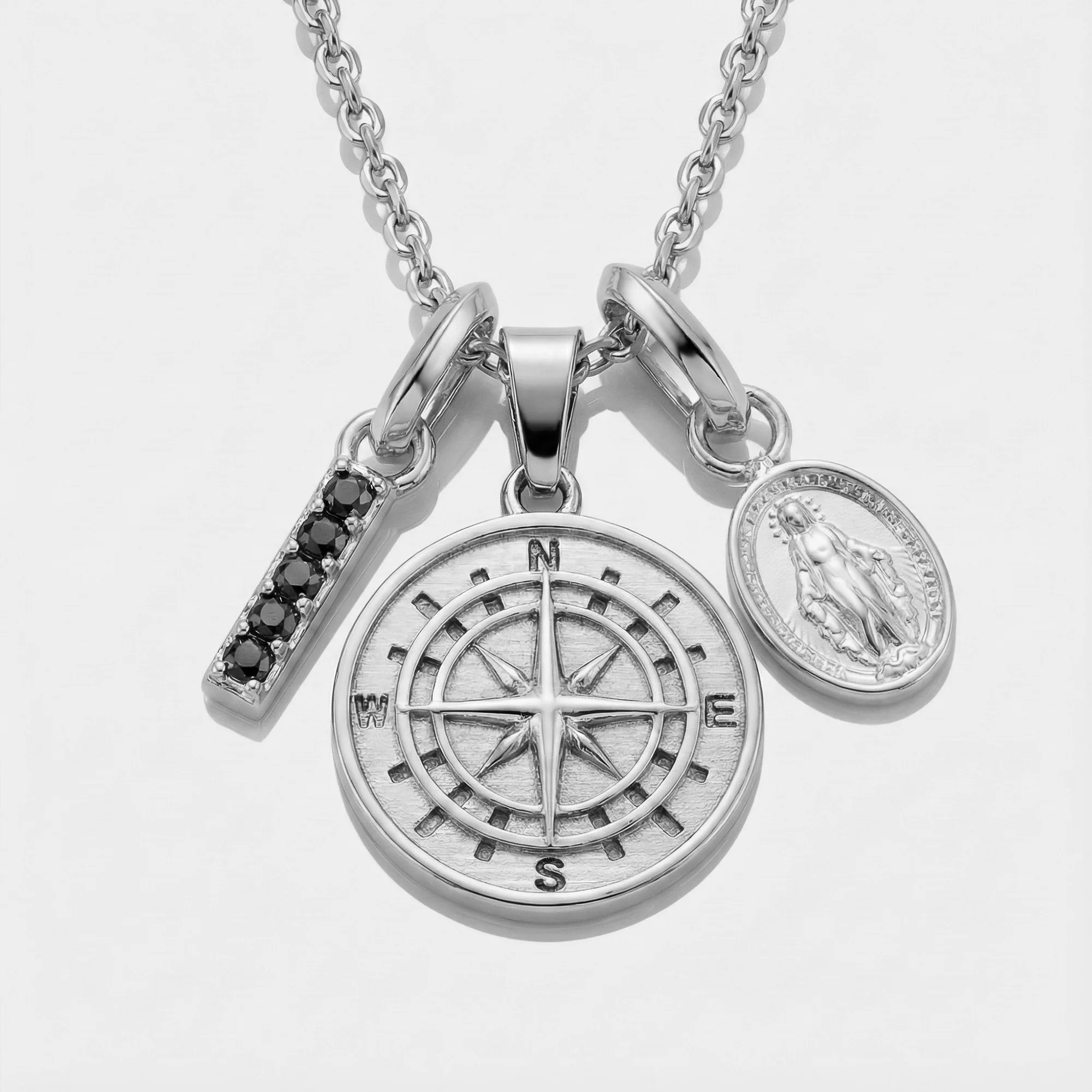 Build Your Own Pendant (Silver) | Onyx Stone - Image 6