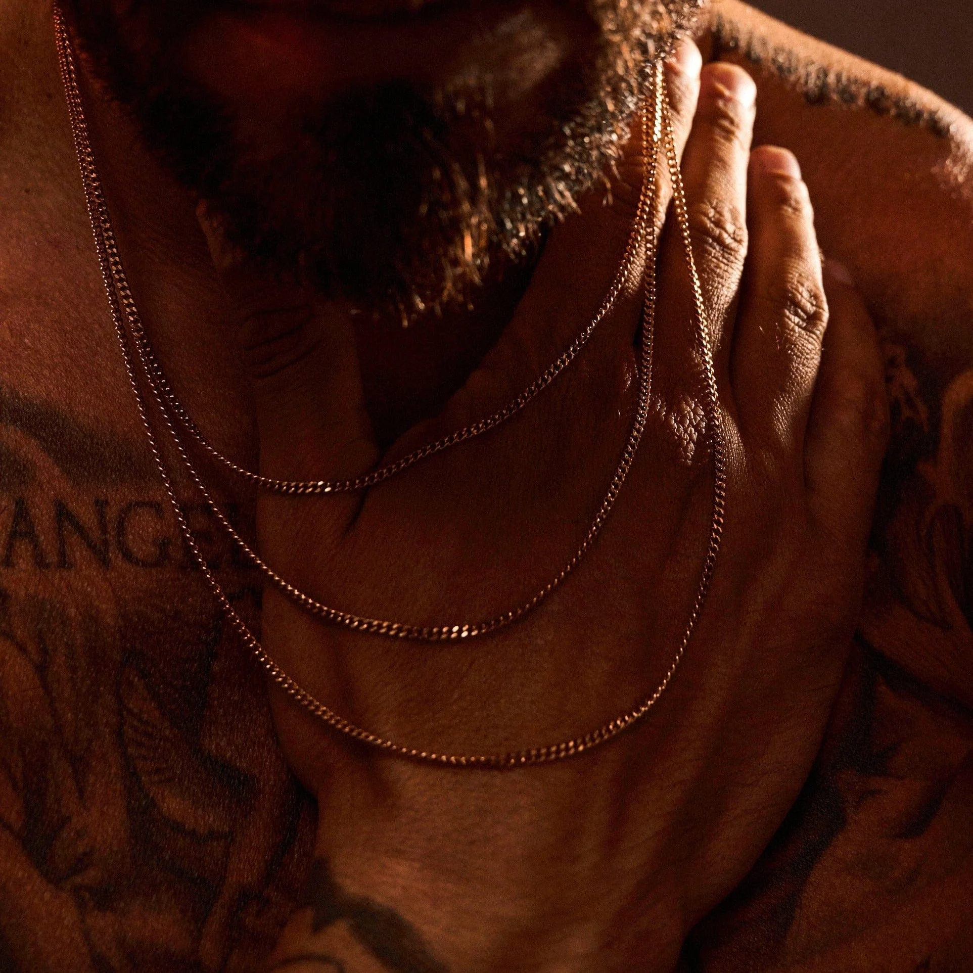Connell Chain (Rose Gold) 2mm - Image 7