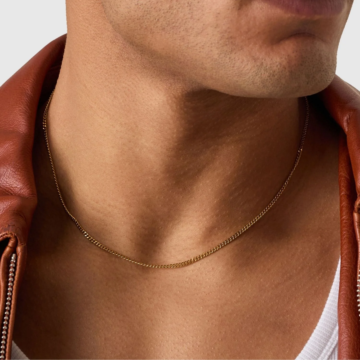 Connell Chain (Gold) 2mm - Image 6