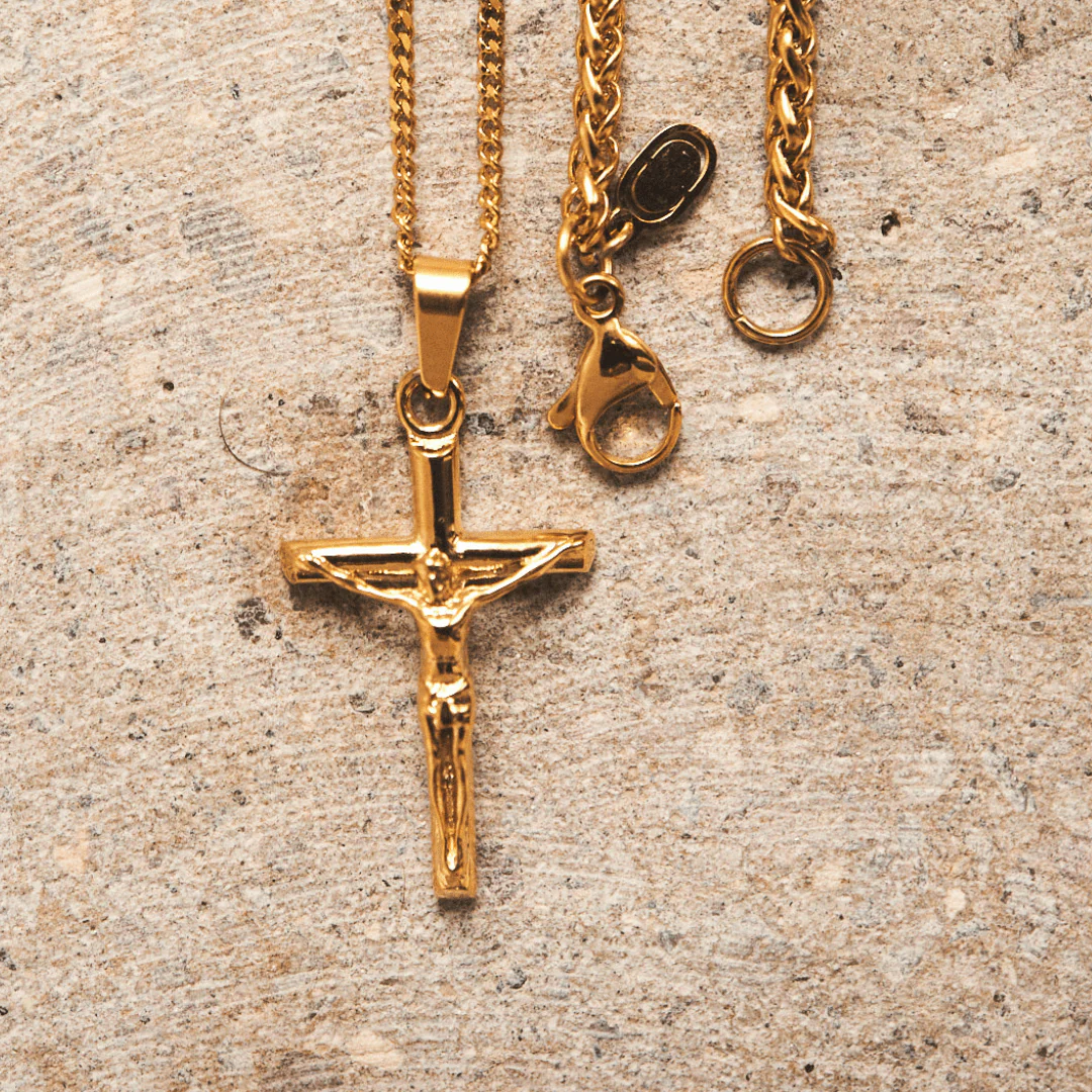 Crucifix Set (Gold) - Image 5