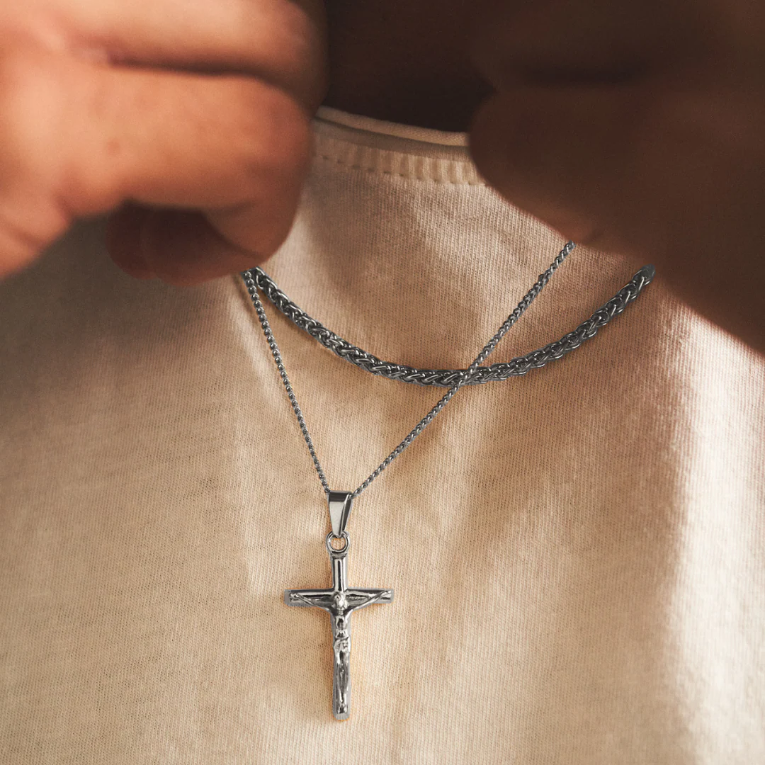 Crucifix Set (Silver) - Image 4