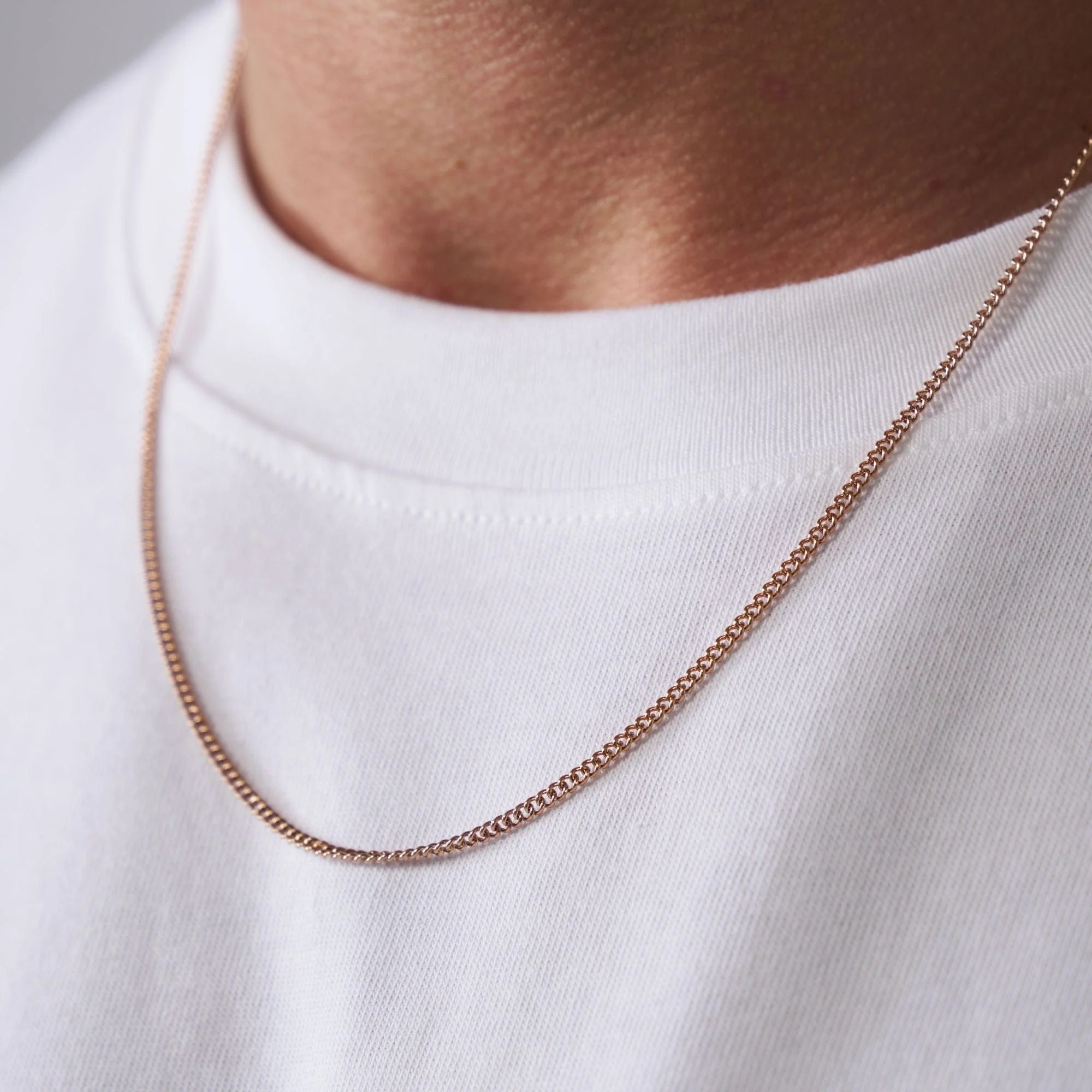 Cuban (Rose Gold) 2mm - Image 5