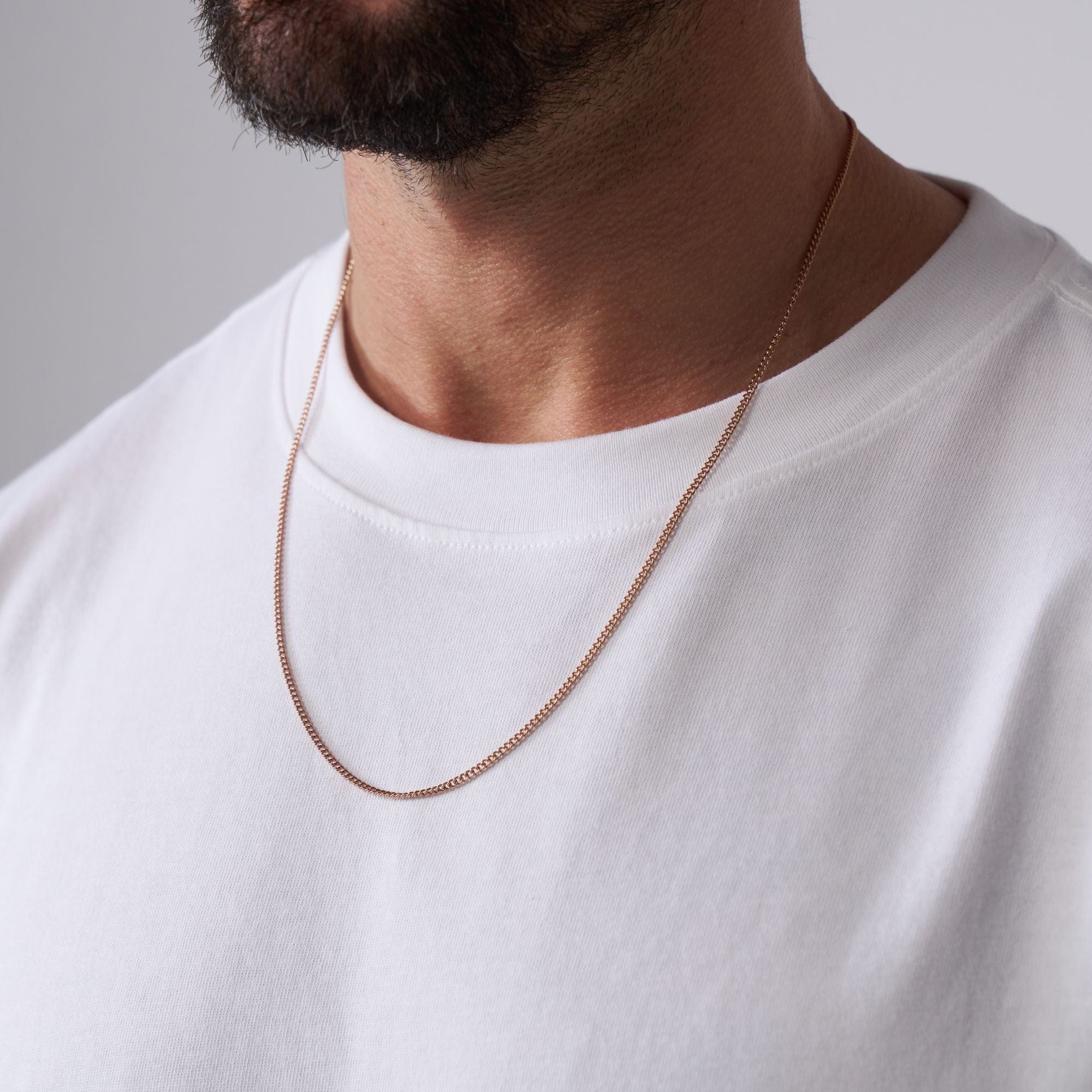 Cuban (Rose Gold) 2mm - Image 6