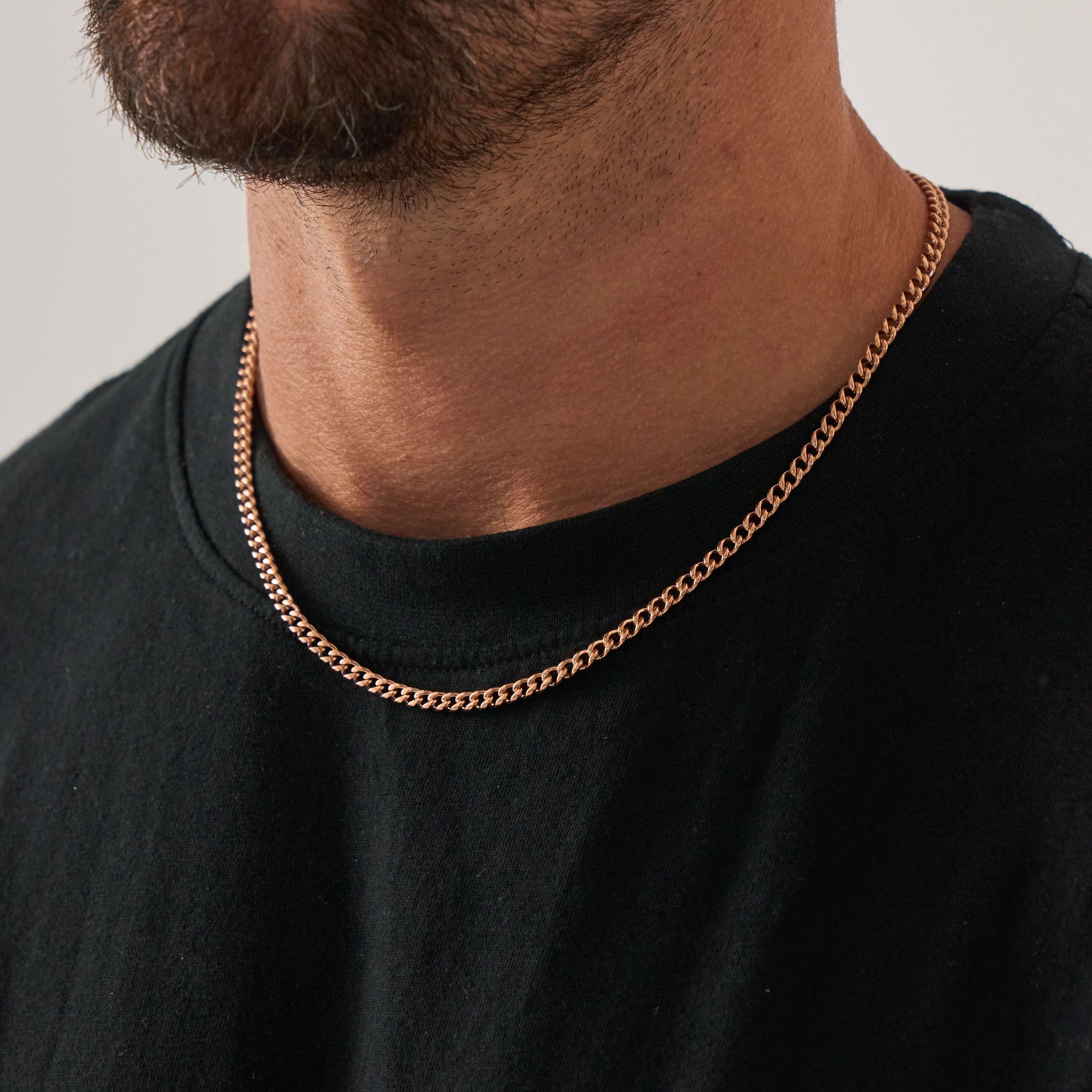 Cuban (Rose Gold) 4mm - Image 5