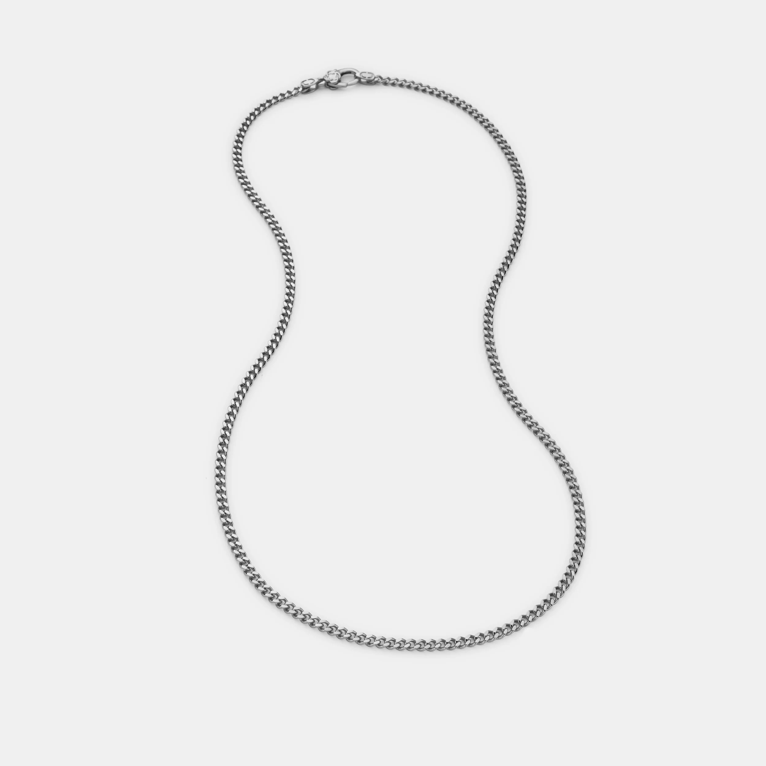 Cuban (Silver) 3mm | Sterling Silver - Image 4