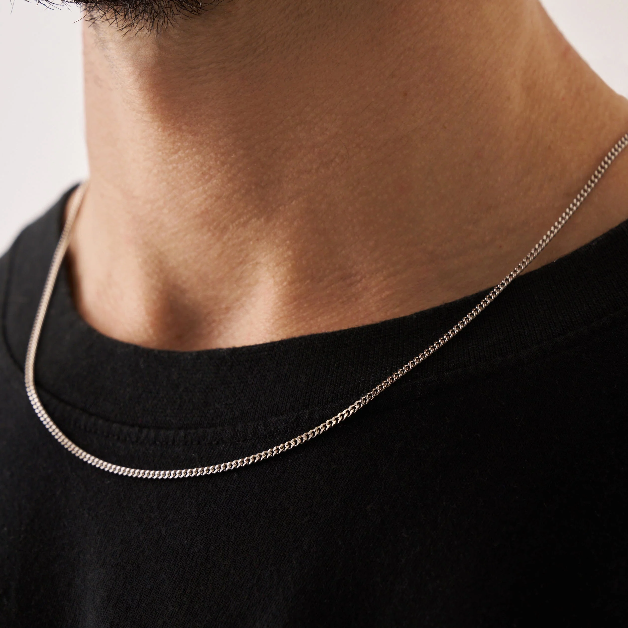 Cuban (Sterling Silver) 2mm - Image 4