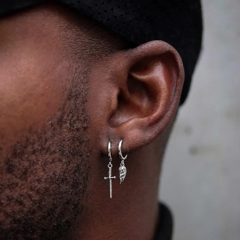 Dagger Earring (Silver) - Image 3