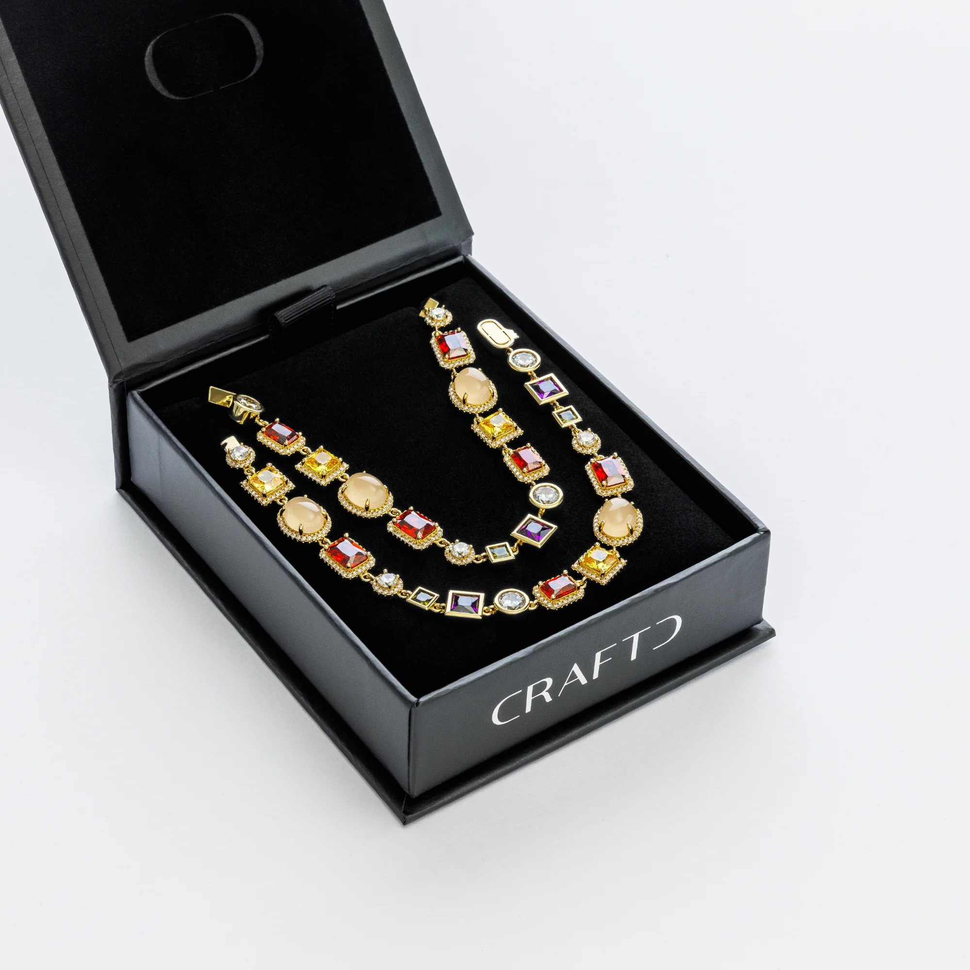 Gemstone Gift Set (Gold)