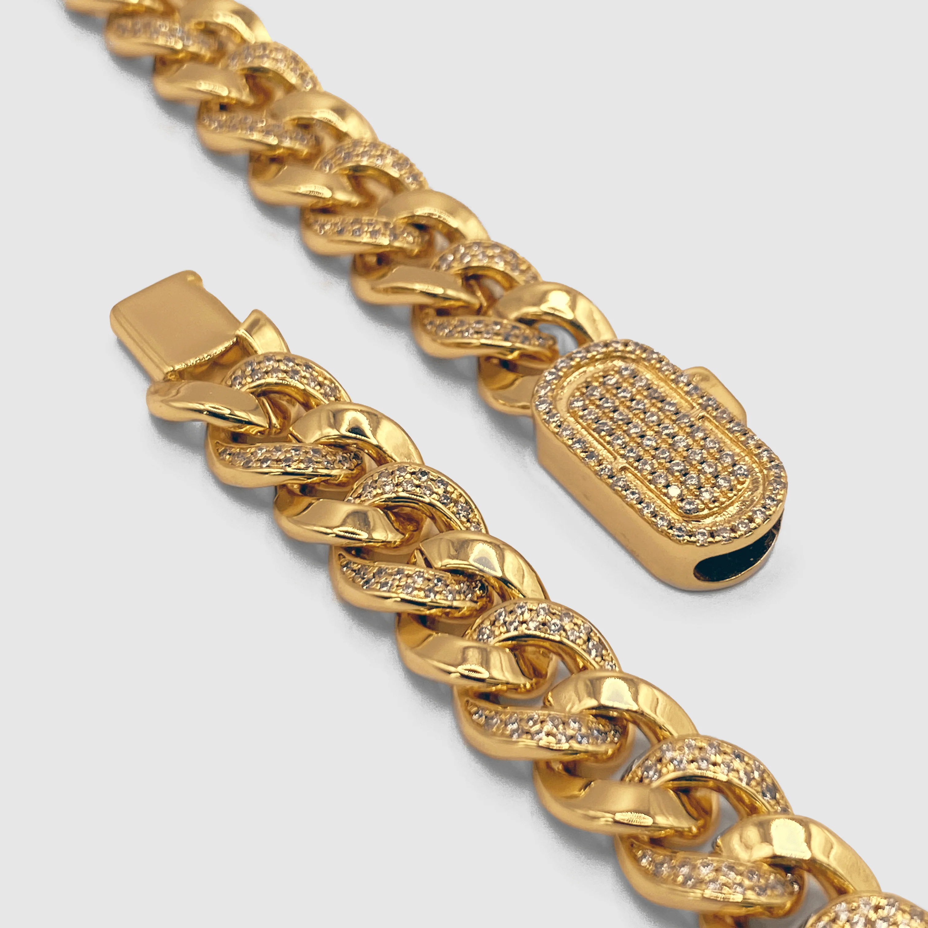 Half Iced Cuban (Gold) 8mm - Image 8
