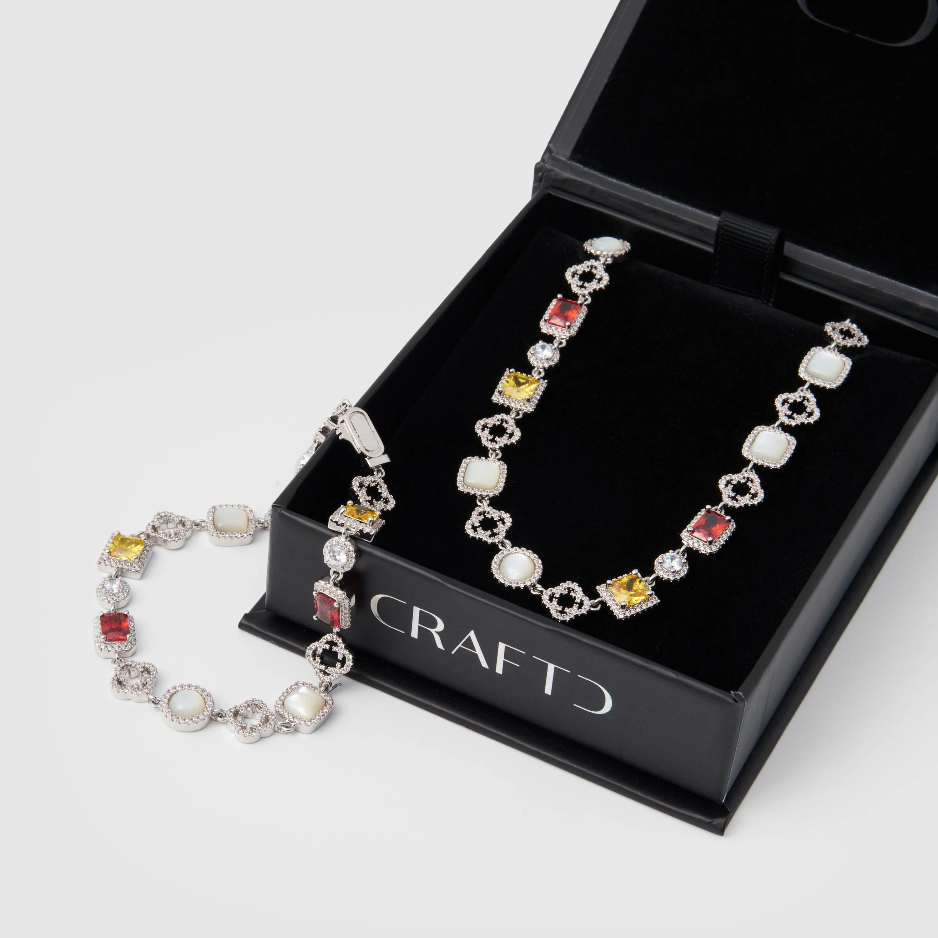 Iced Gemstone Set (Silver) - Image 2