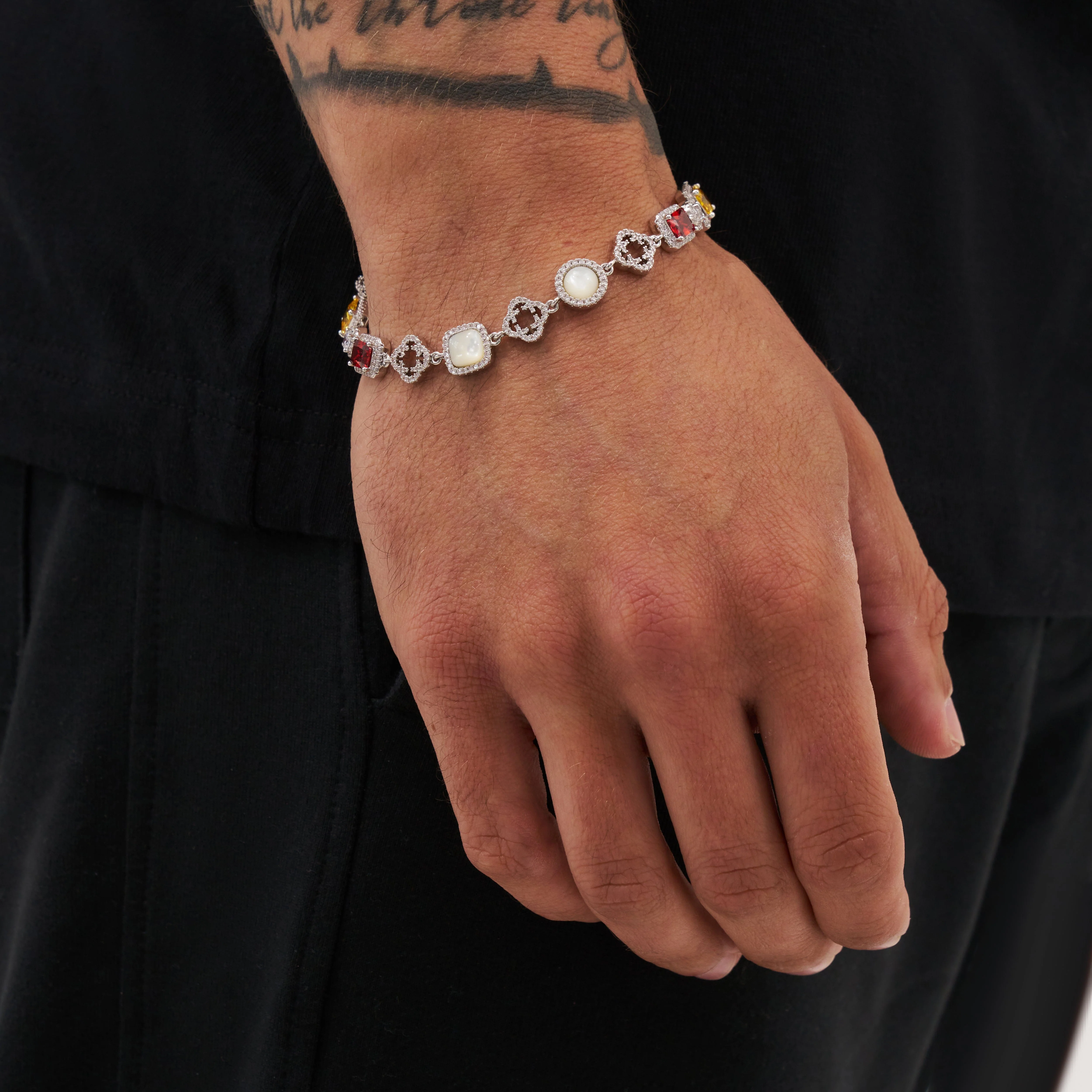 Iced Gemstone Set (Silver) - Image 4