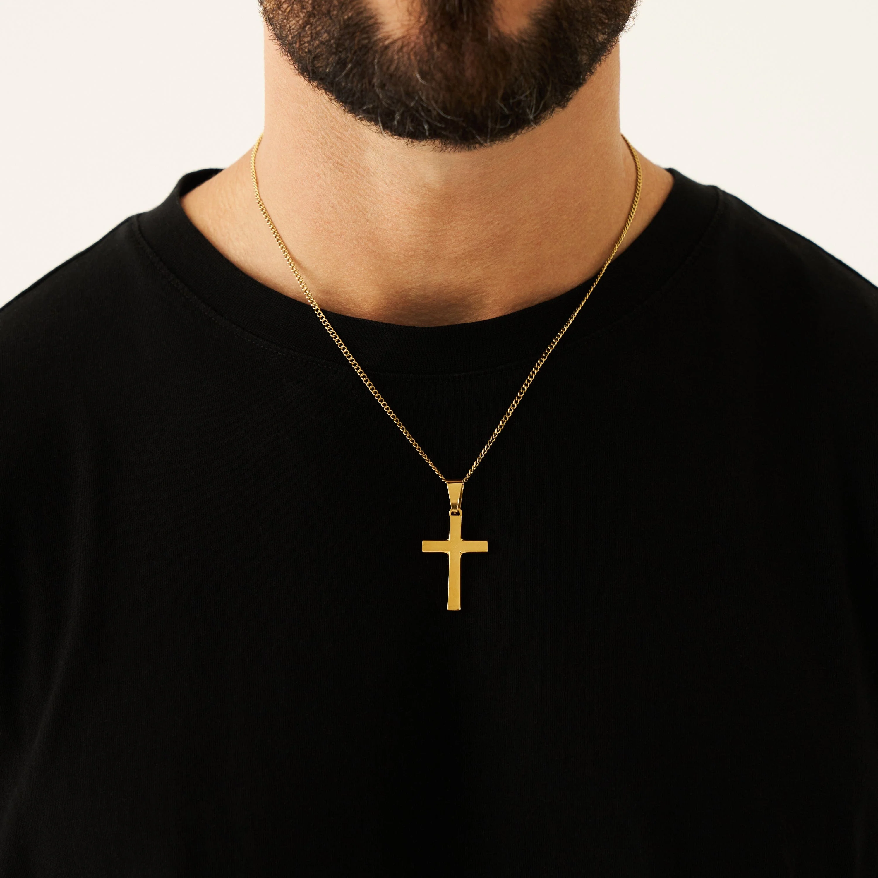 Latin Cross Pendant (Gold) - Image 2