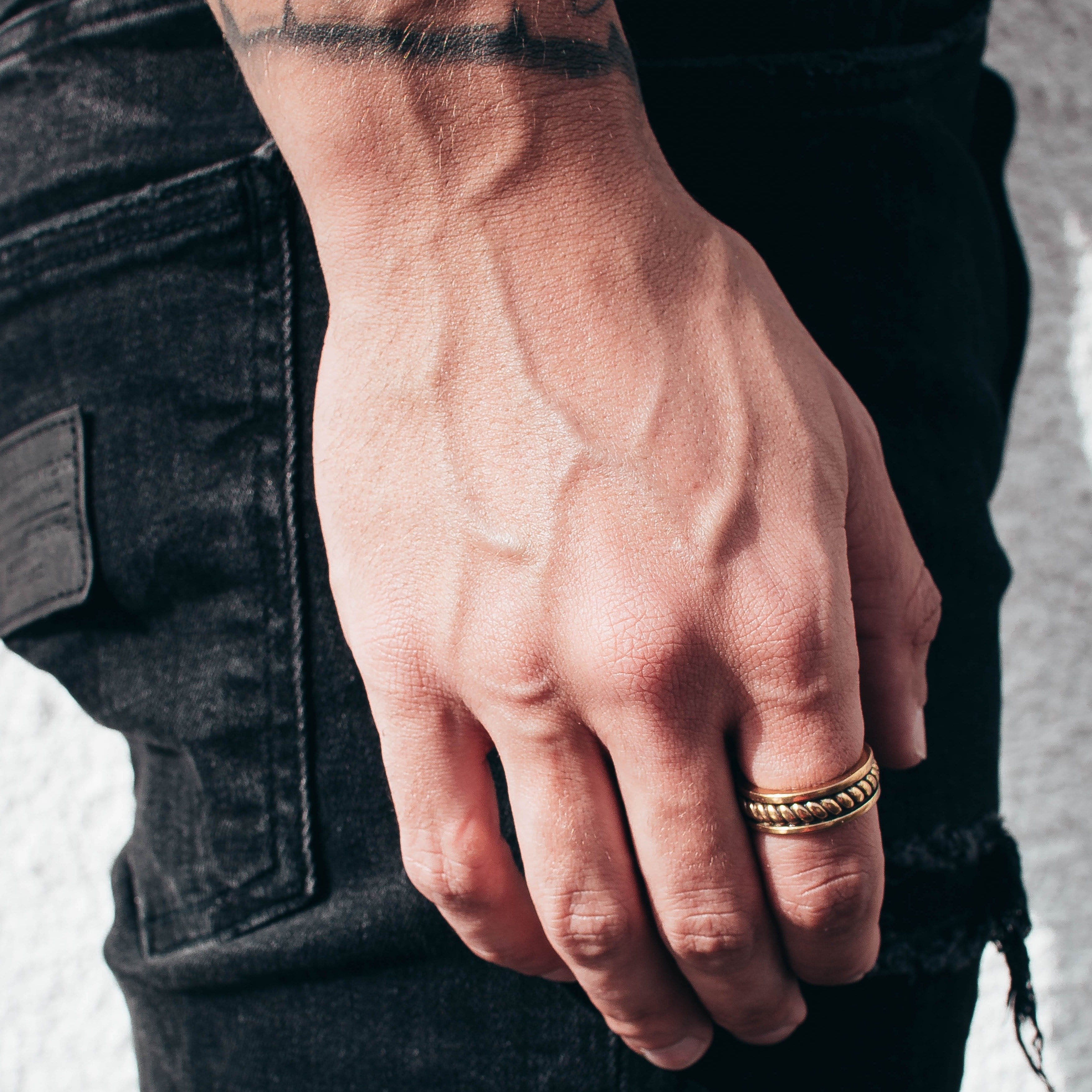 Rope Ring (Gold) - Image 2
