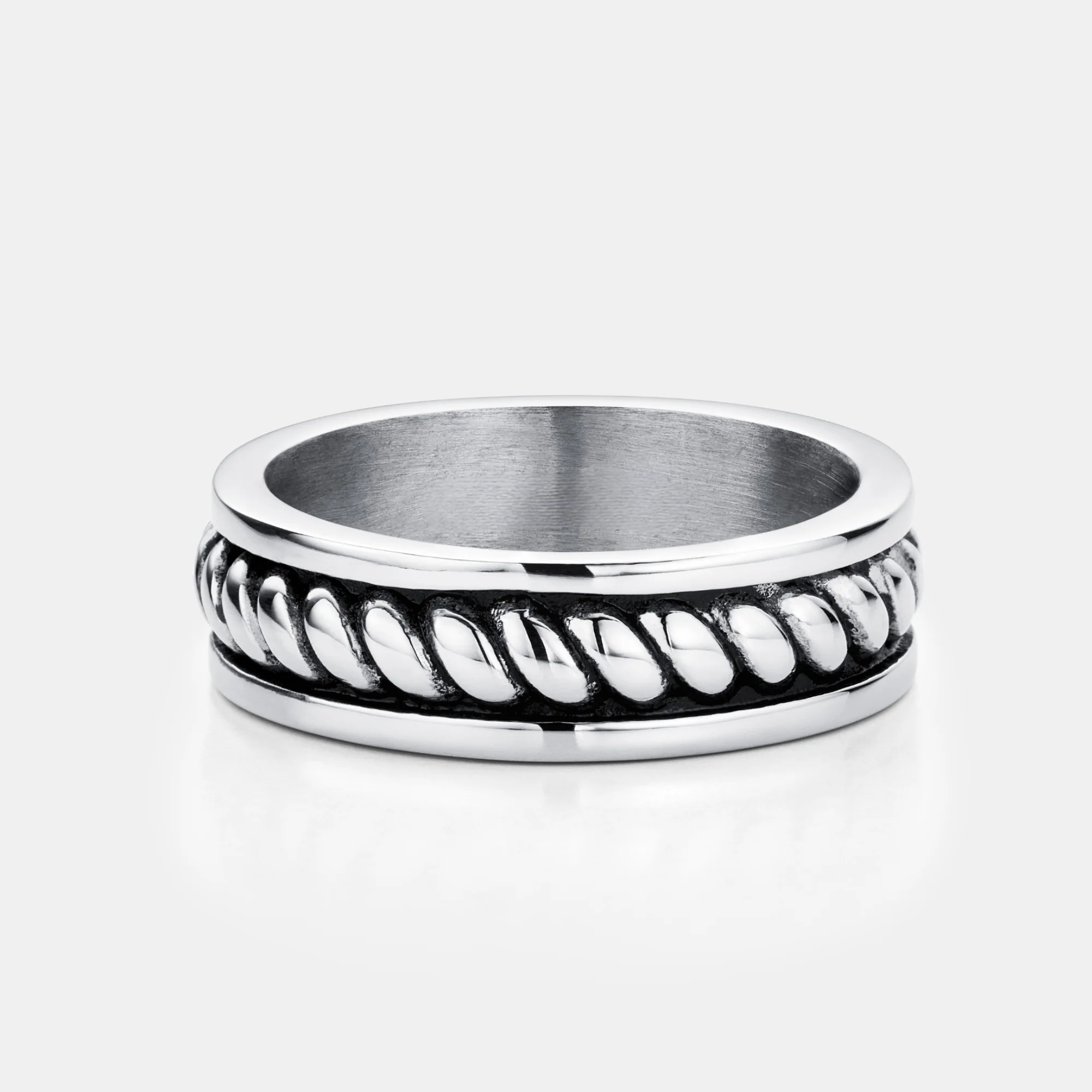 Rope Ring (Silver)