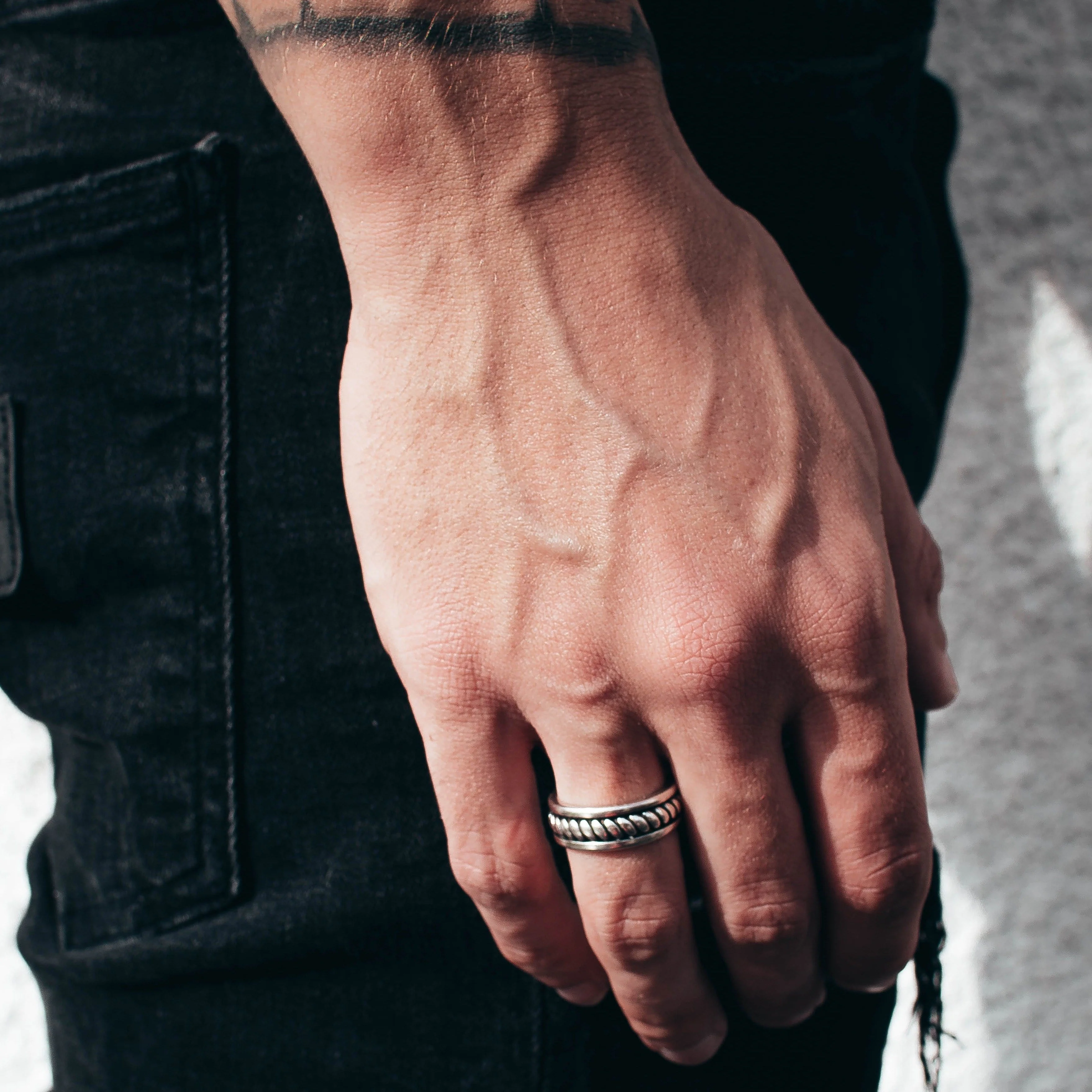 Rope Ring (Silver) - Image 2