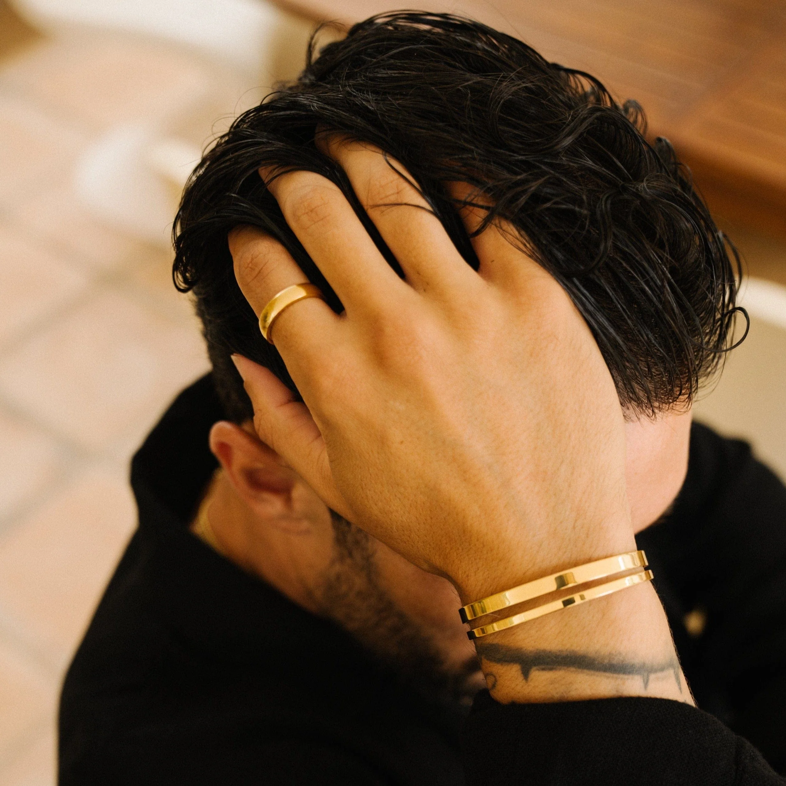 Round Band Ring (Gold) 5mm - Image 3