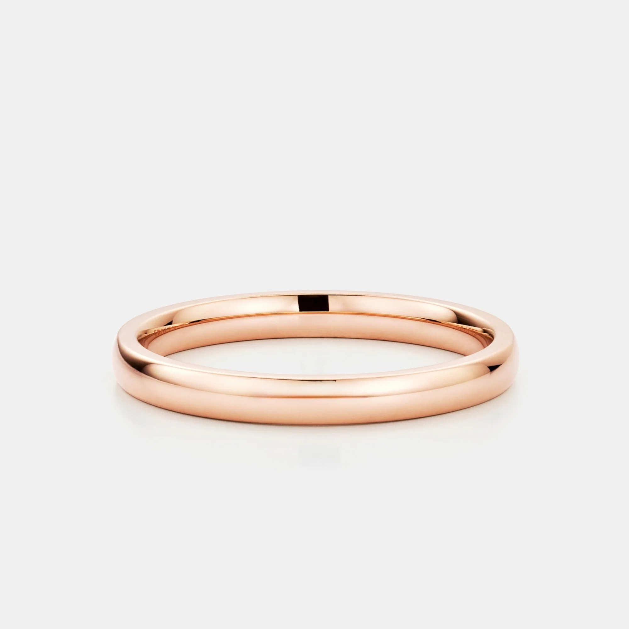 Round Band Ring (Rose Gold) 3mm