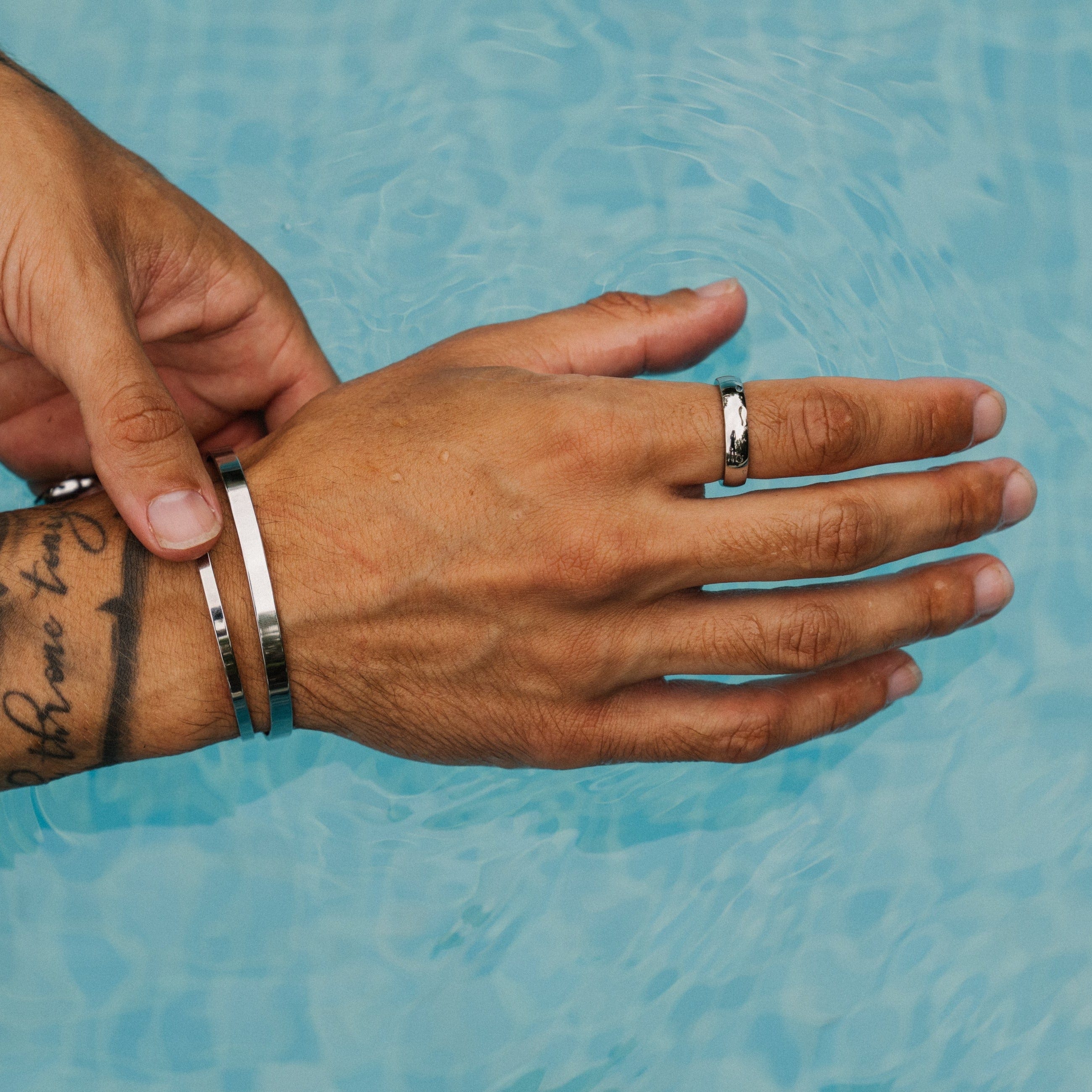 Round Band Ring (Silver) 5mm - Image 5