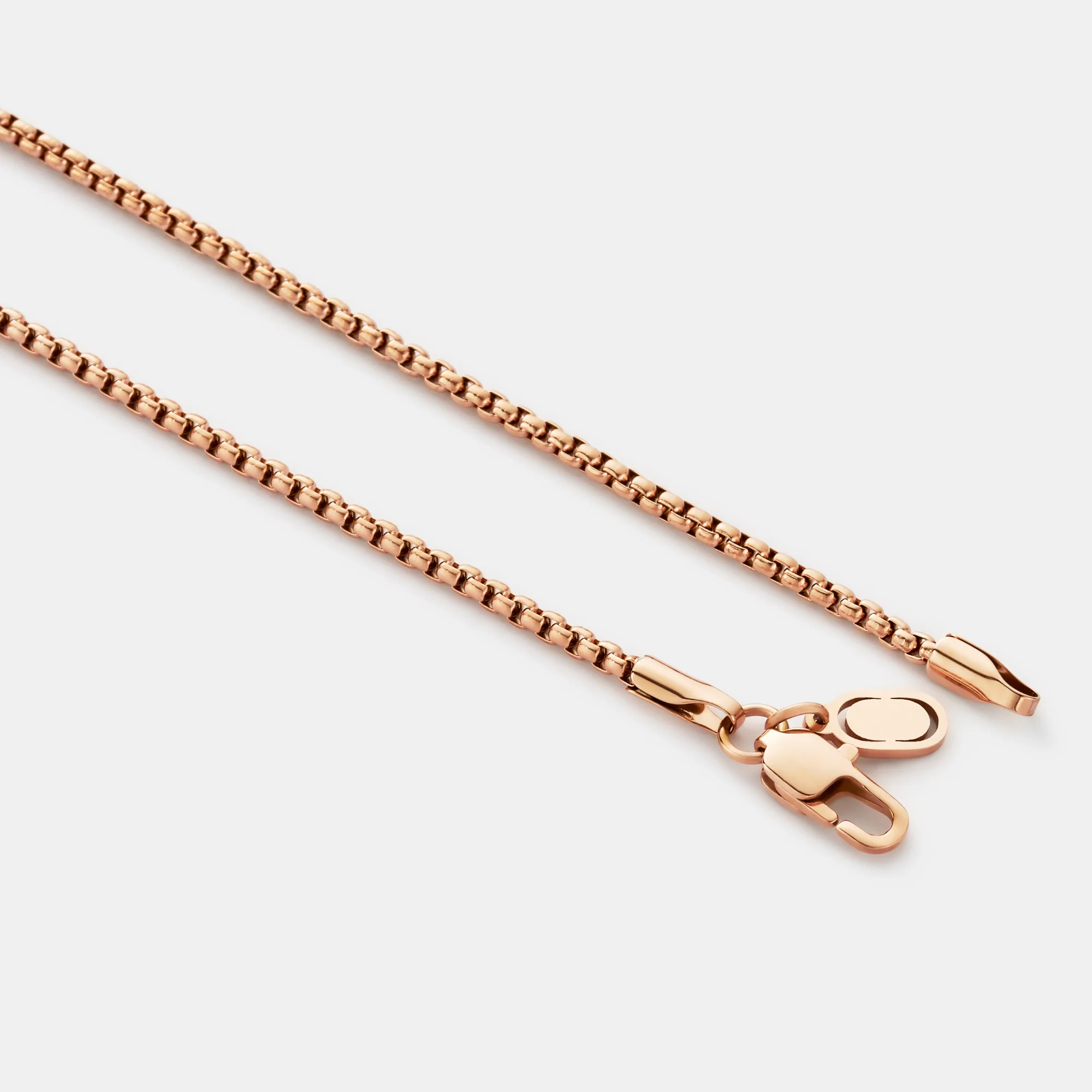 Box Chain (Rose Gold) 2mm - Image 4