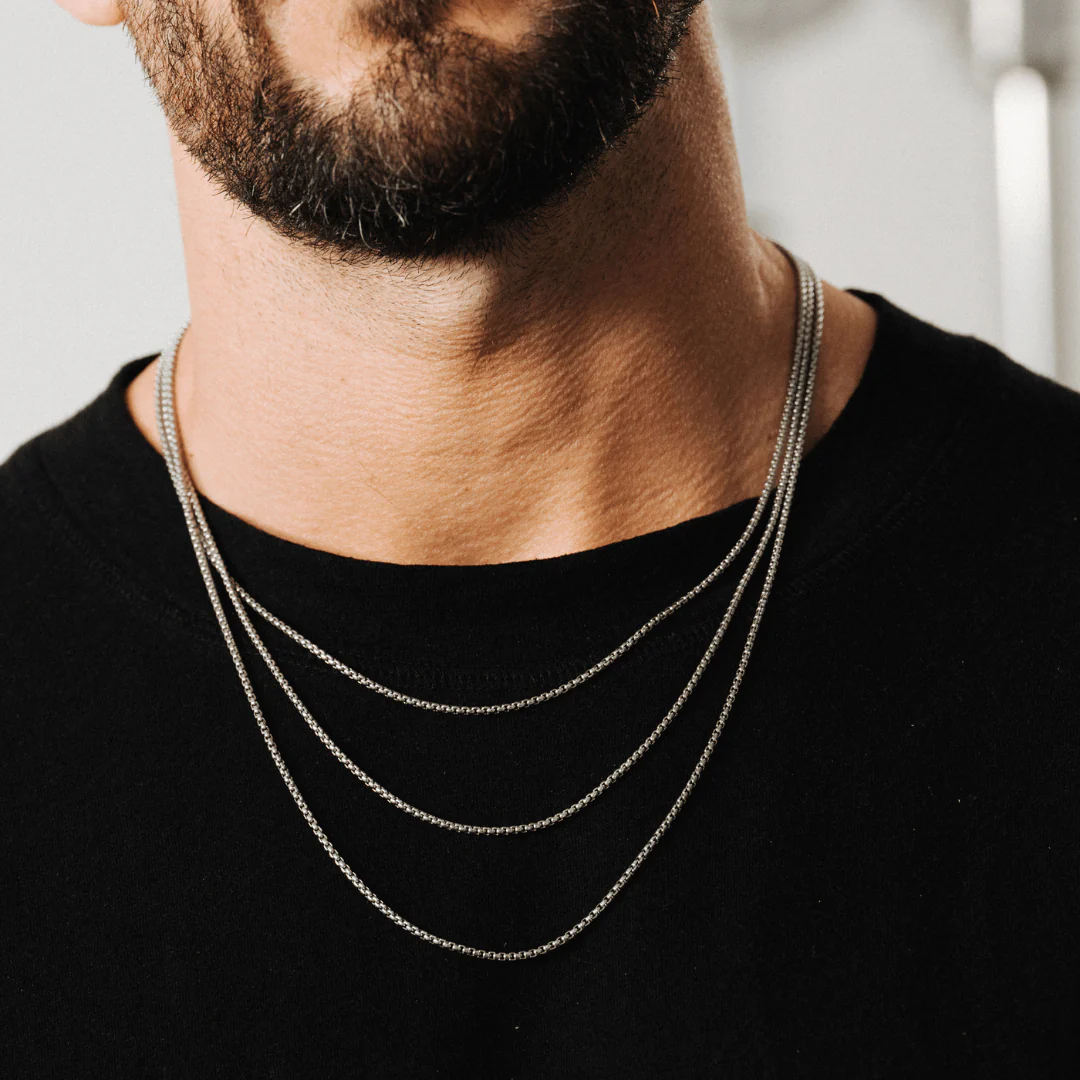 Round Box Chain (Silver) 2mm - Image 10