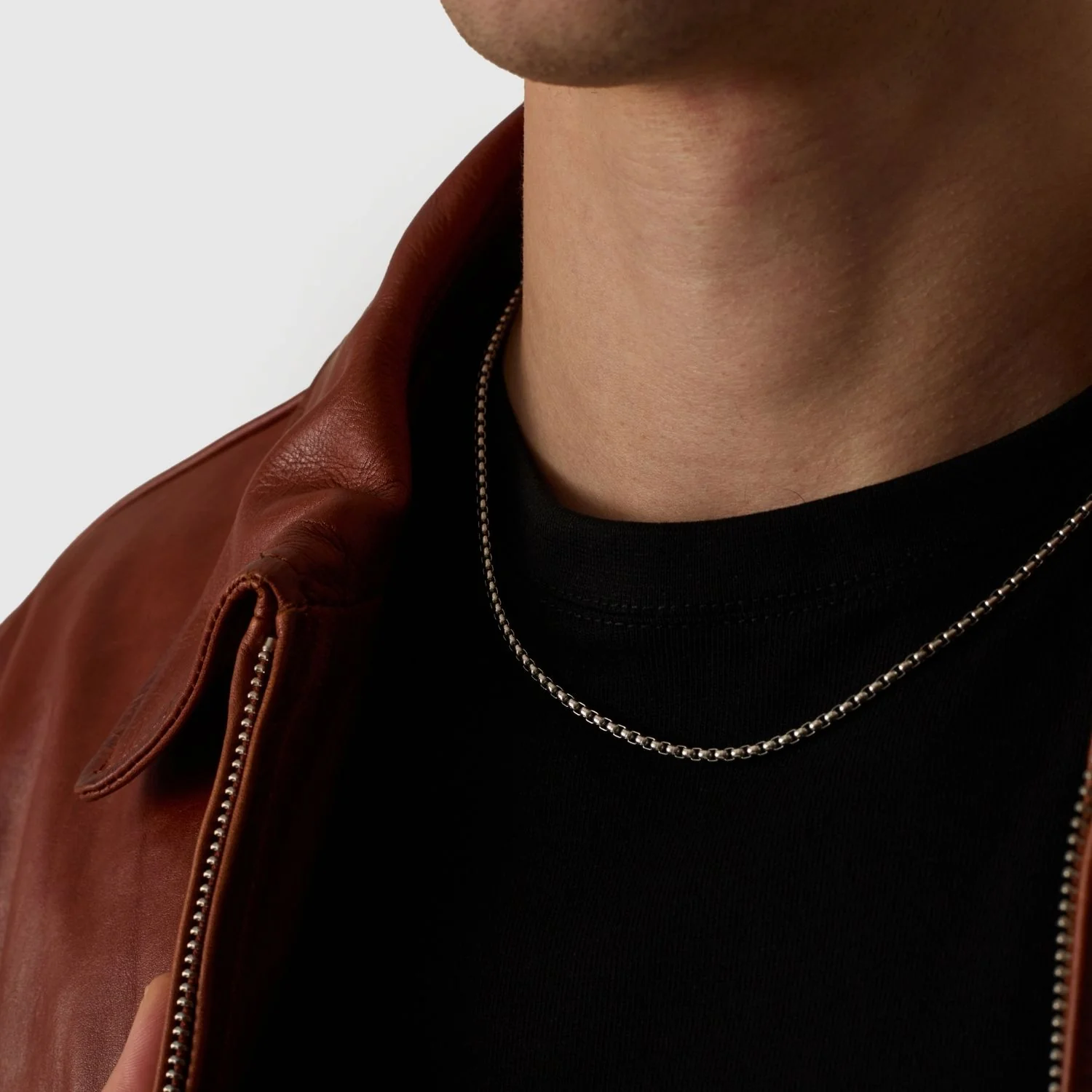Round Box Chain (Silver) 3mm - Image 6