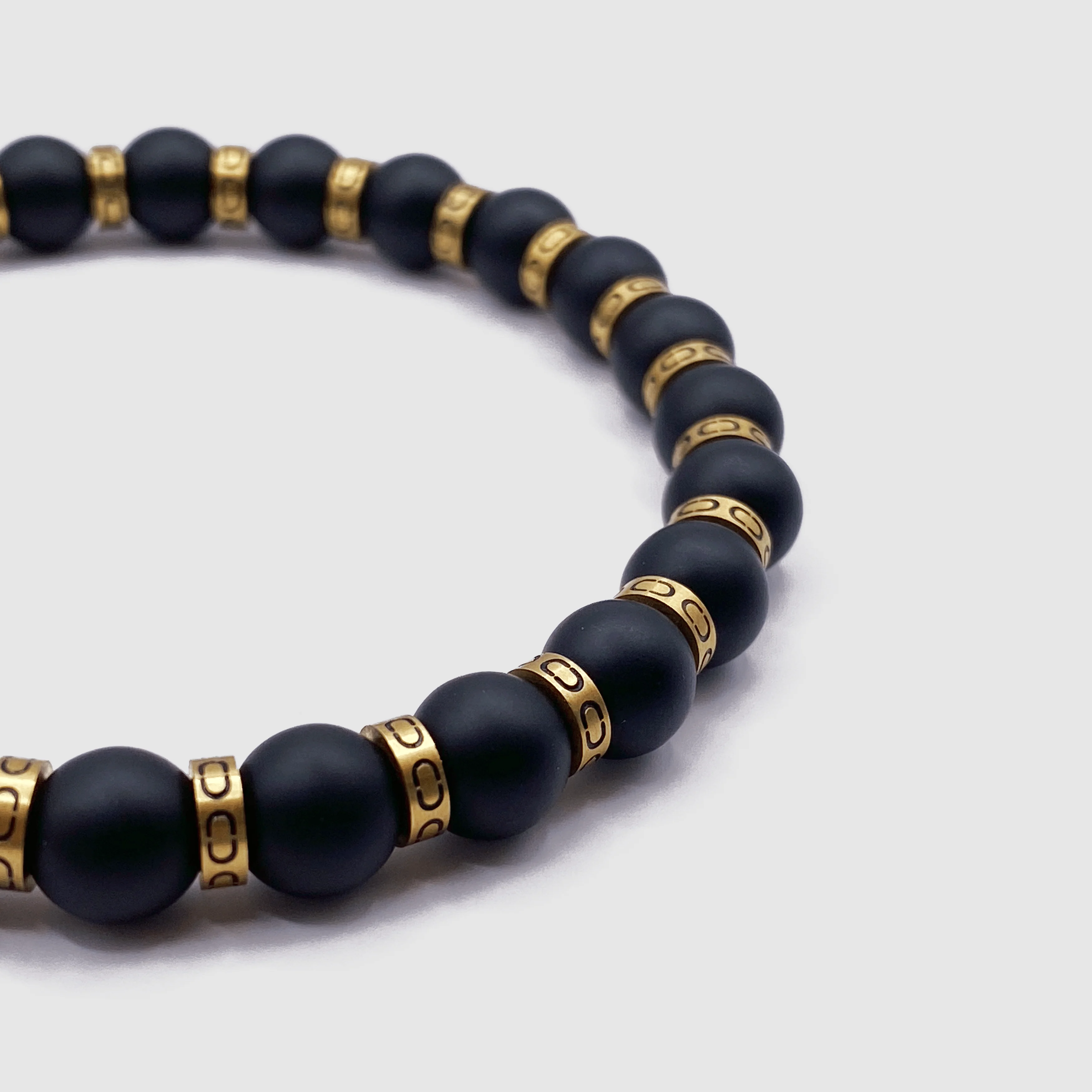 Split Bead Bracelet (Gold) - Image 4