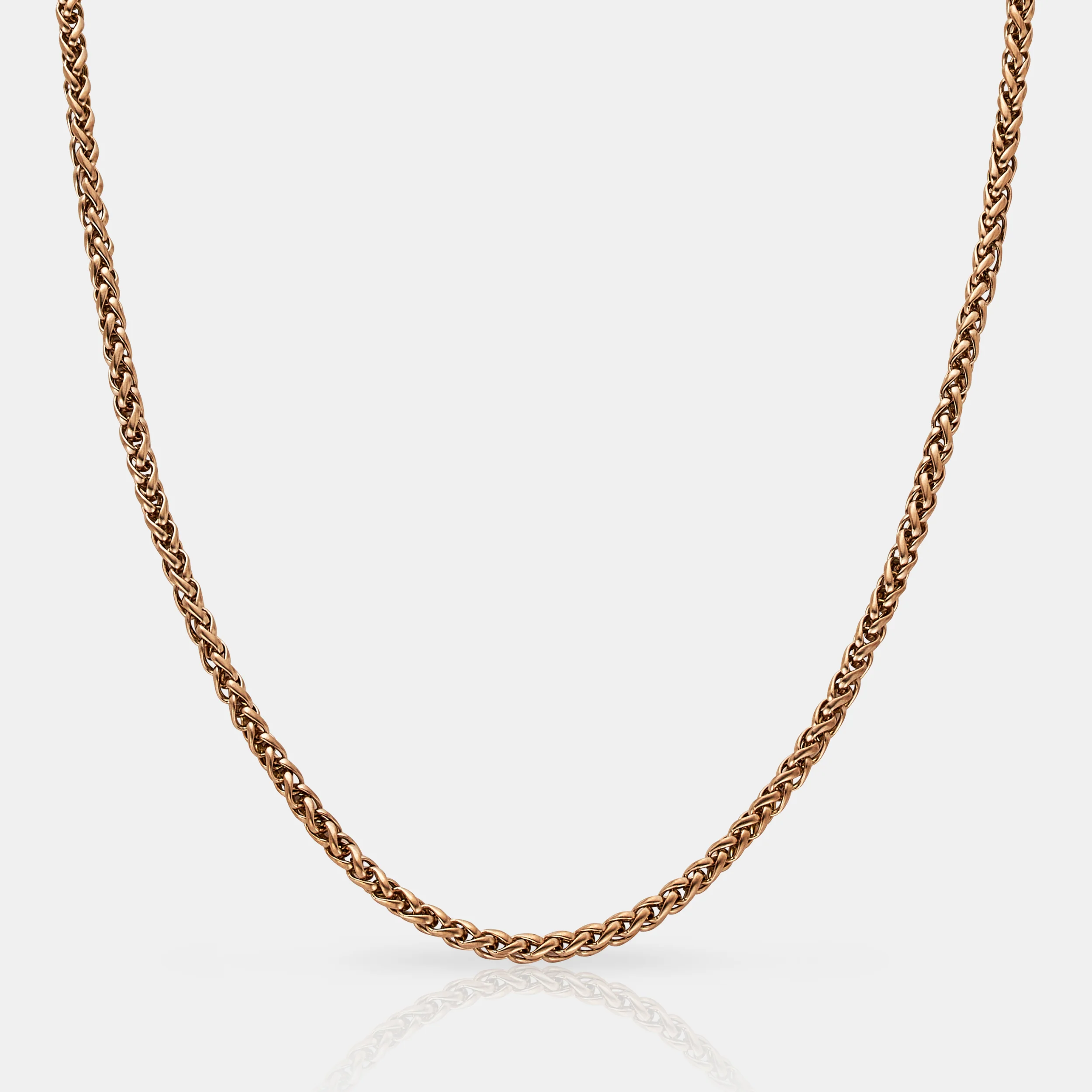 Wheat (Rose Gold) 3mm