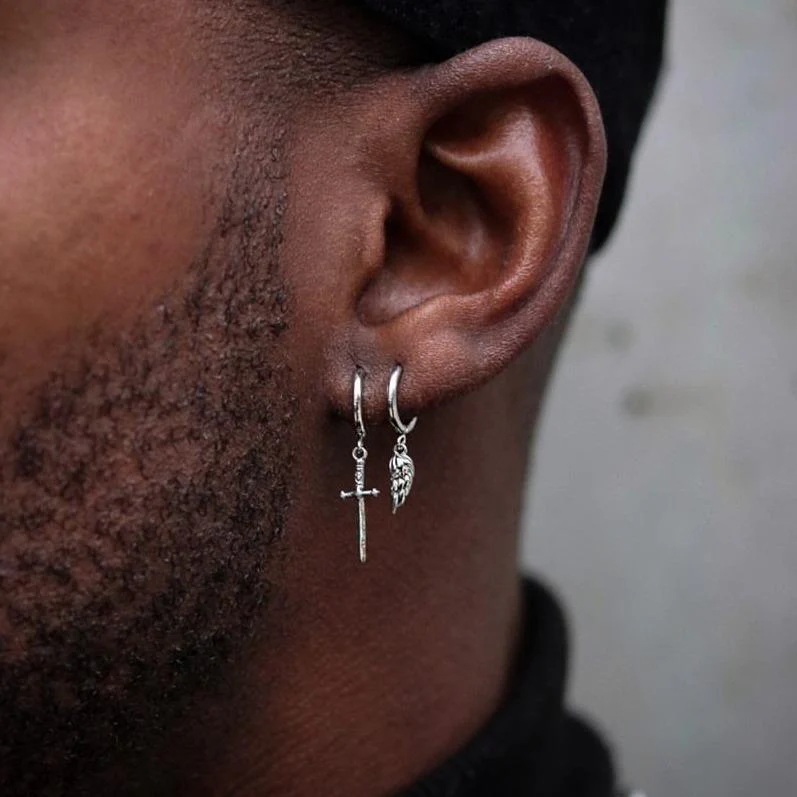 Wing Earring (Silver) - Image 3